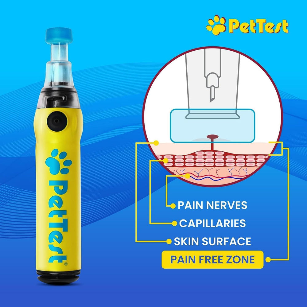 Advocate PetTest lancets 50-count ready for multiple tests.