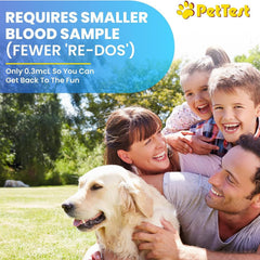 Advocate PetTest test strips are foil-wrapped to protect accuracy.