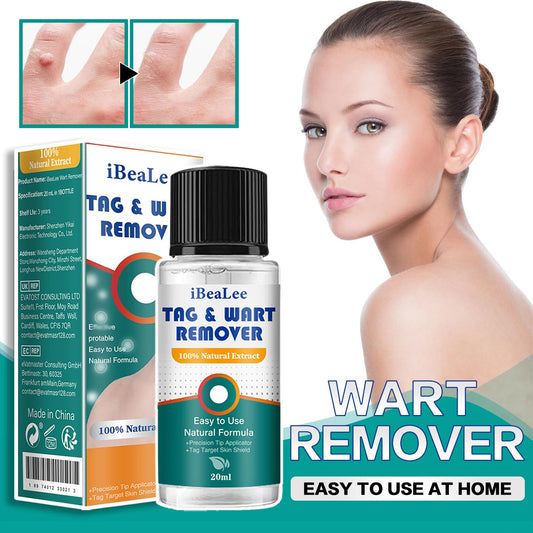 AEDNX Wart Remover brush-application for precise treatment on targeted wart areas.