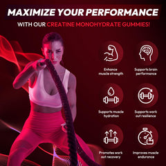 AEQNJV Creatine Gummies on-the-go pack ideal for gym bag use.