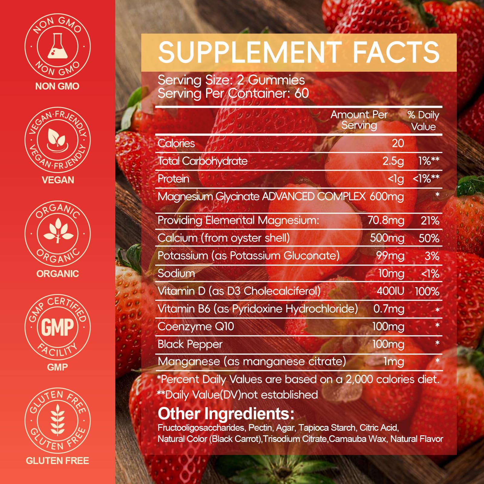 AEQNJV magnesium glycinate gummies pour into hand for easy, chewable daily use.