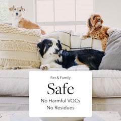 Aera mini hypoallergenic formula safe for family and pets.