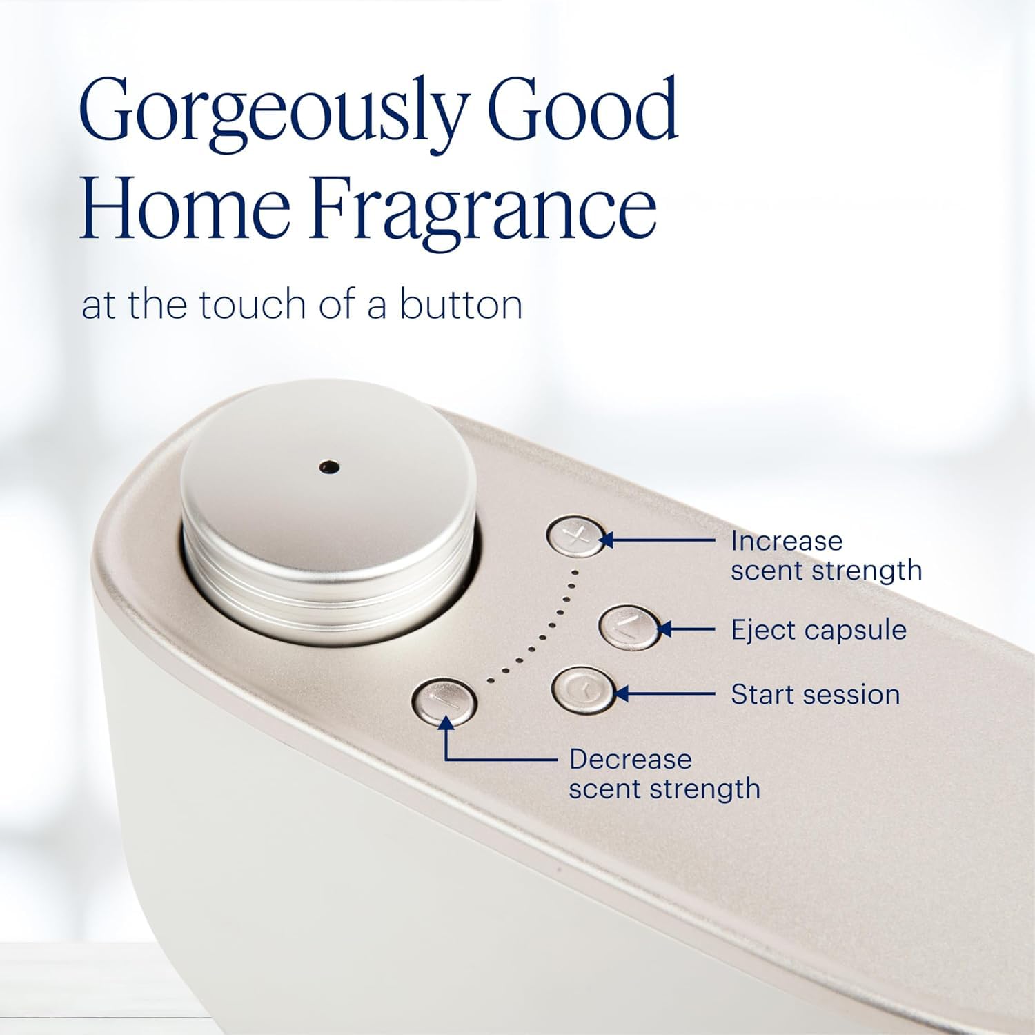 Storage scene highlights long-lasting aroma for cozy rooms