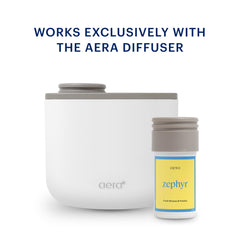 AERA Mini Zephyr room ambience evokes spa-like freshness.