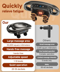 AERLANG massage gun four modes provide varied rhythms for recovery routines.