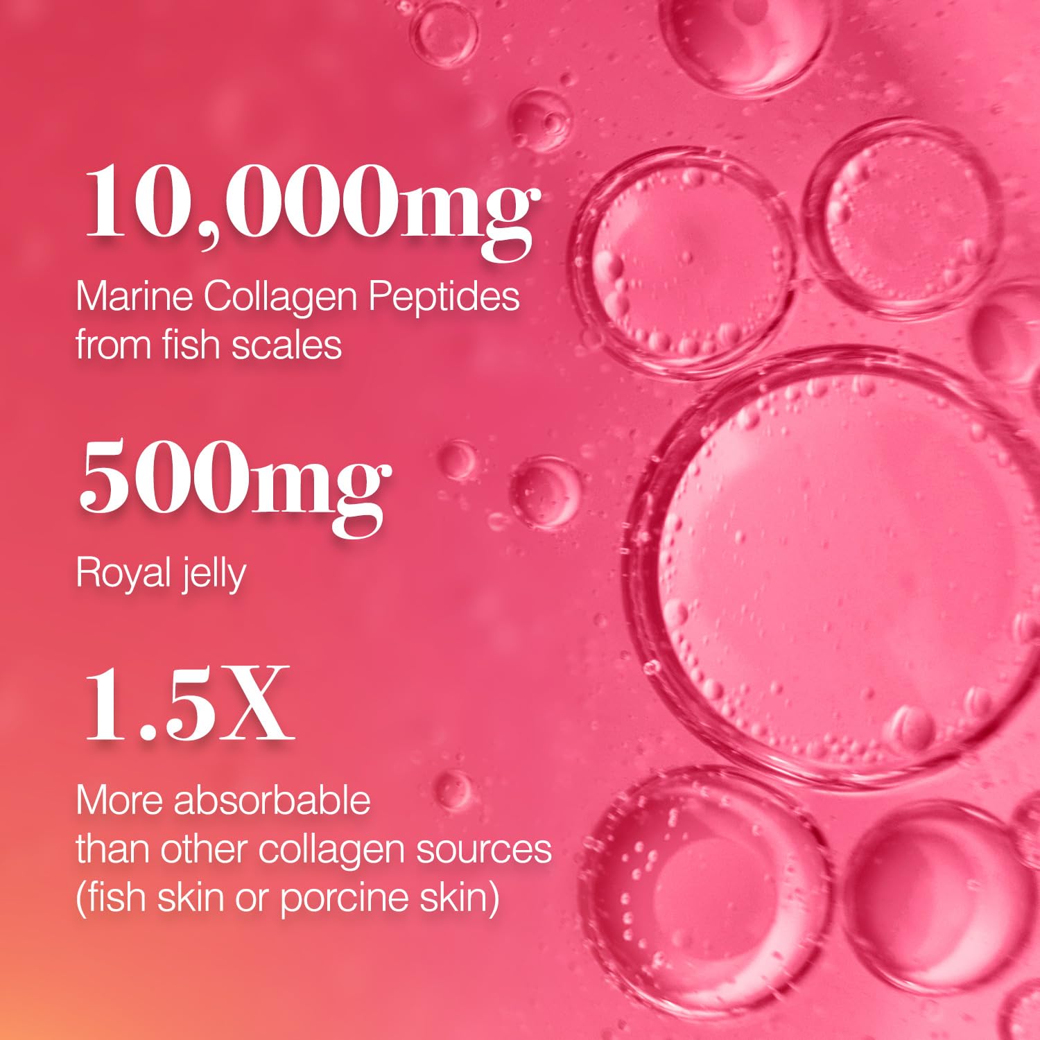 Front view of AFC Japan Tsubaki Ageless bottle for premium collagen