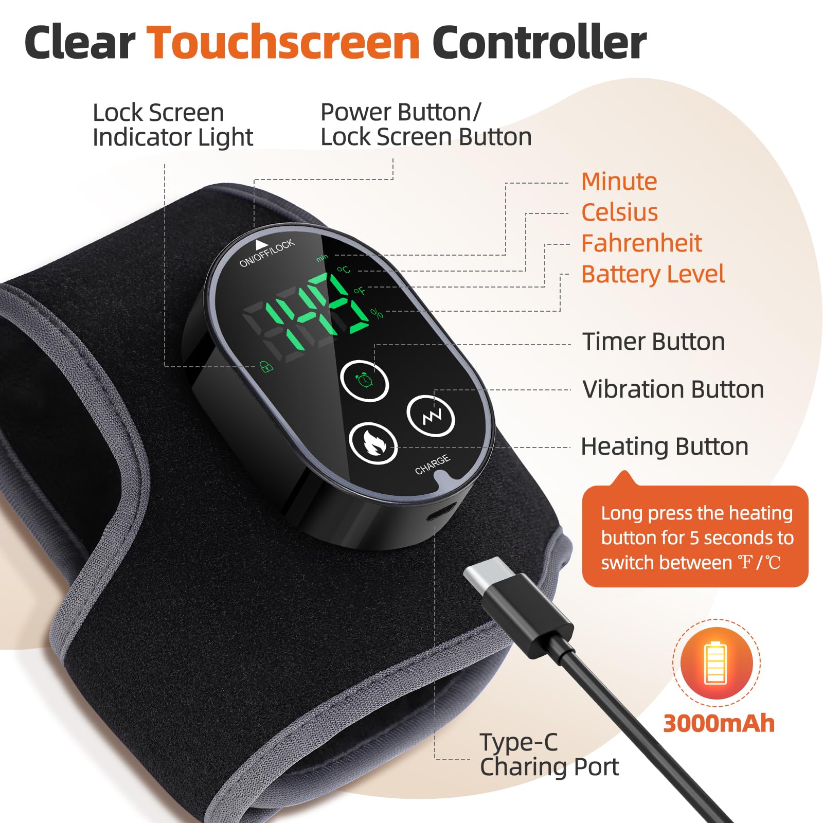 AFDEAL dual vibration modes boost relaxation