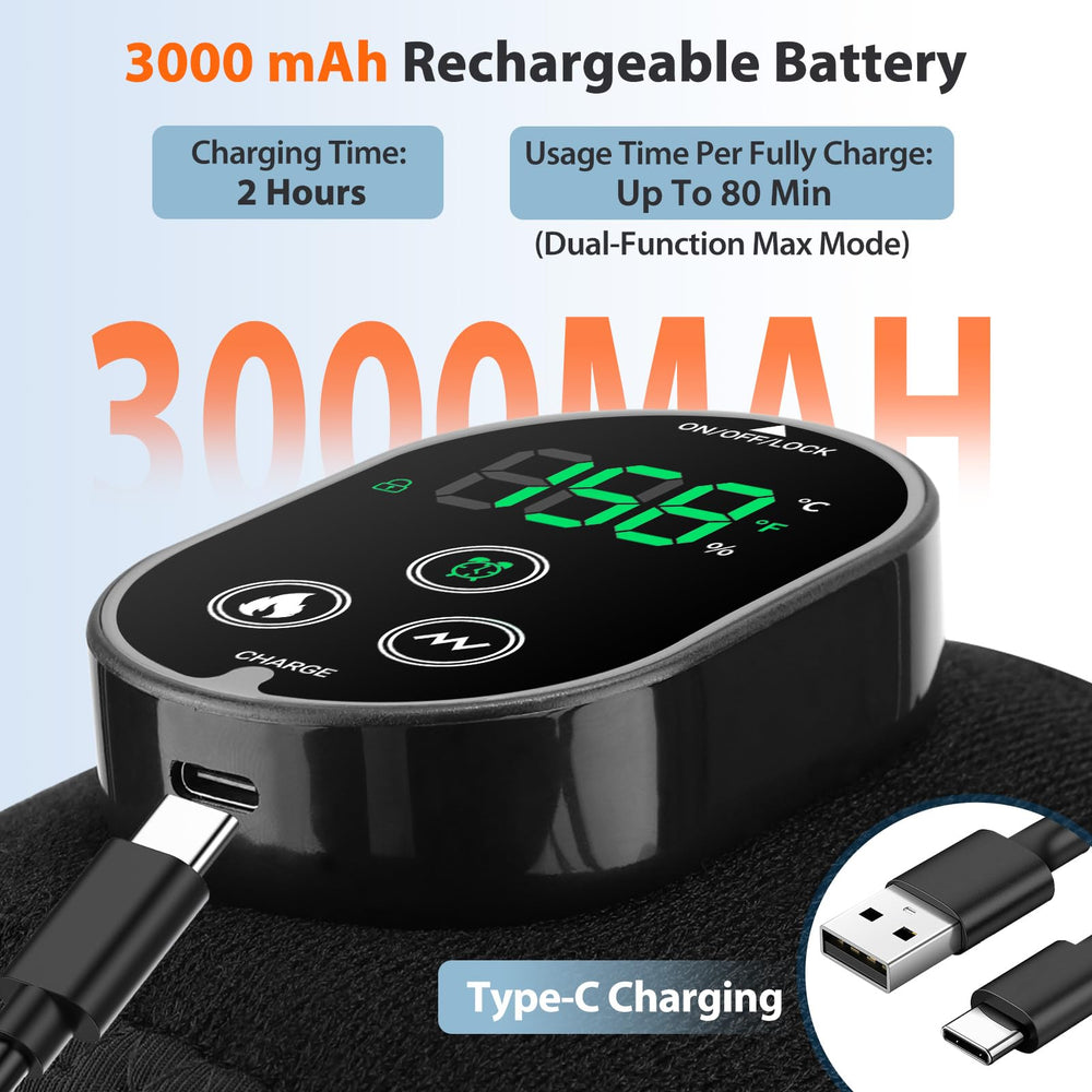 AFDEAL three timer modes enabling easy auto-shutoff and relaxation sessions.
