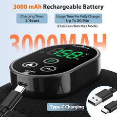AFDEAL three timer modes enabling easy auto-shutoff and relaxation sessions.