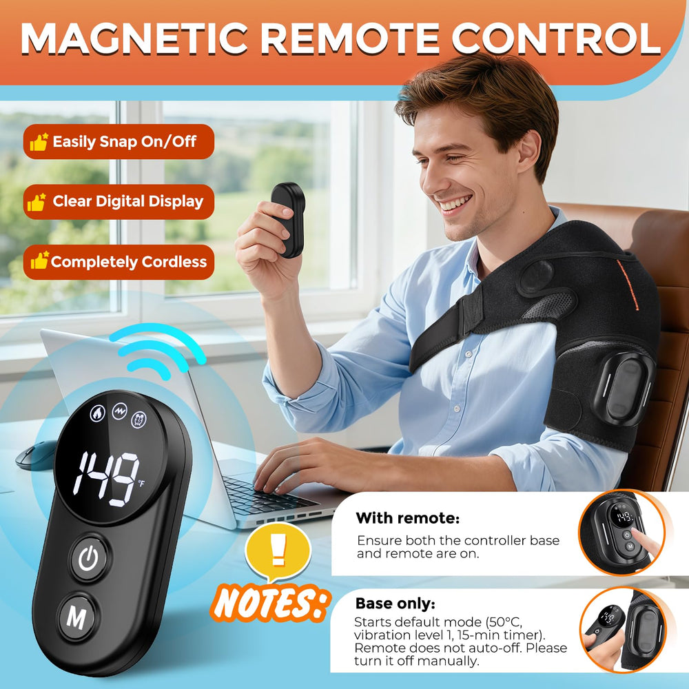 AFDEAL five heat levels let you customize comfort.