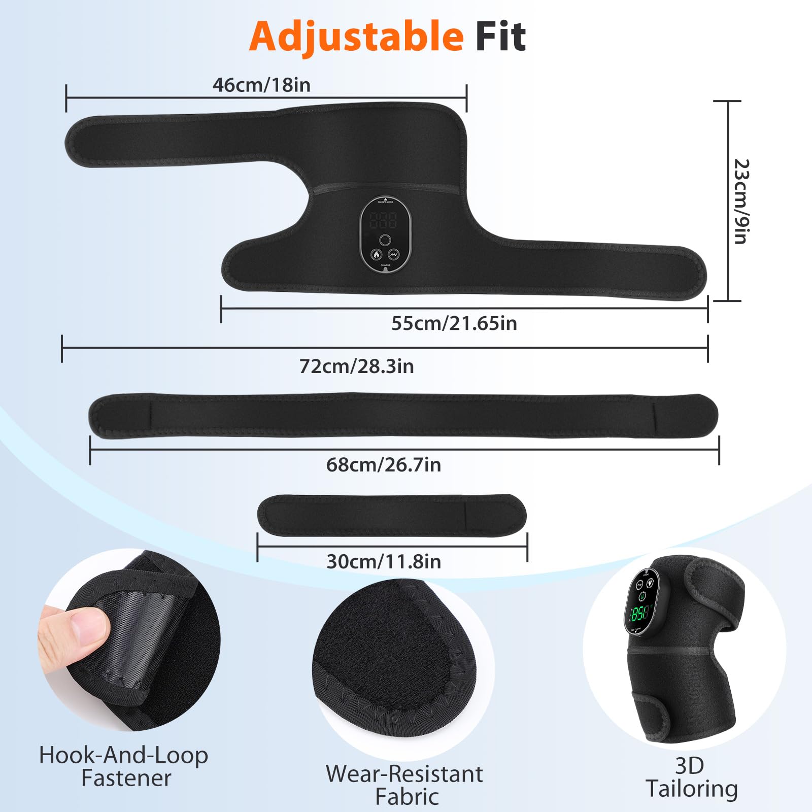 AFDEAL charging setup with included cable and guidance for safe use.