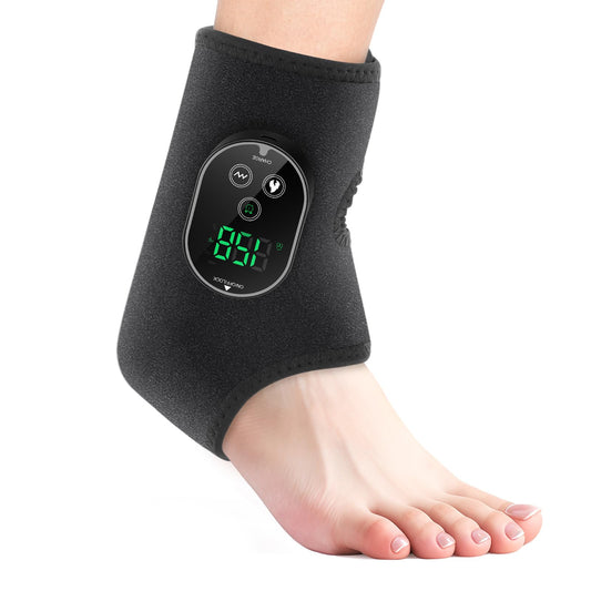 AFDEAL cordless ankle massager with battery for on-the-go relief