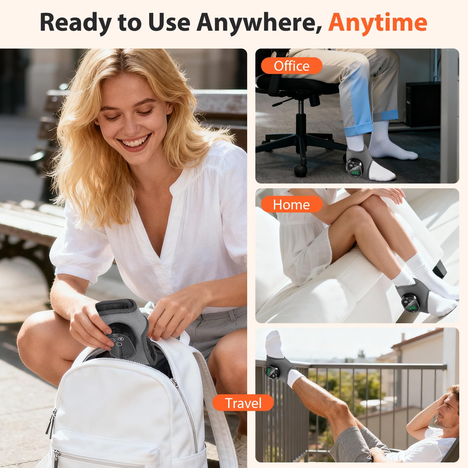 AFDEAL soft breathable fabric enhances comfort for extended wear.