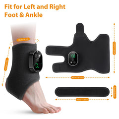 AFDEAL wrap-around design supporting foot, ankle, and calf coverage