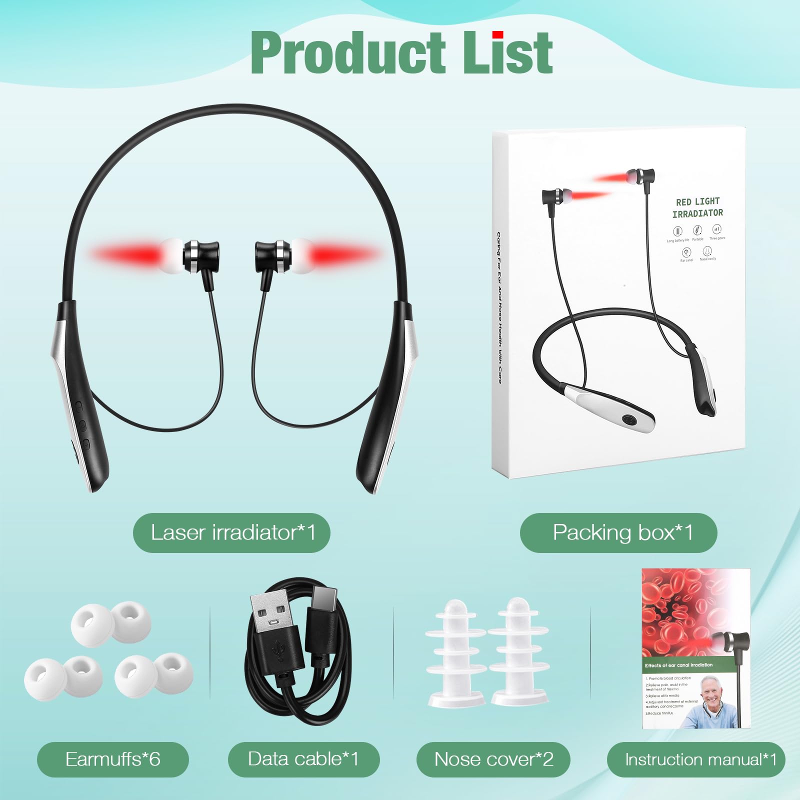 Lightweight 40-gram AFFLAT neckband for comfortable all-day wear.