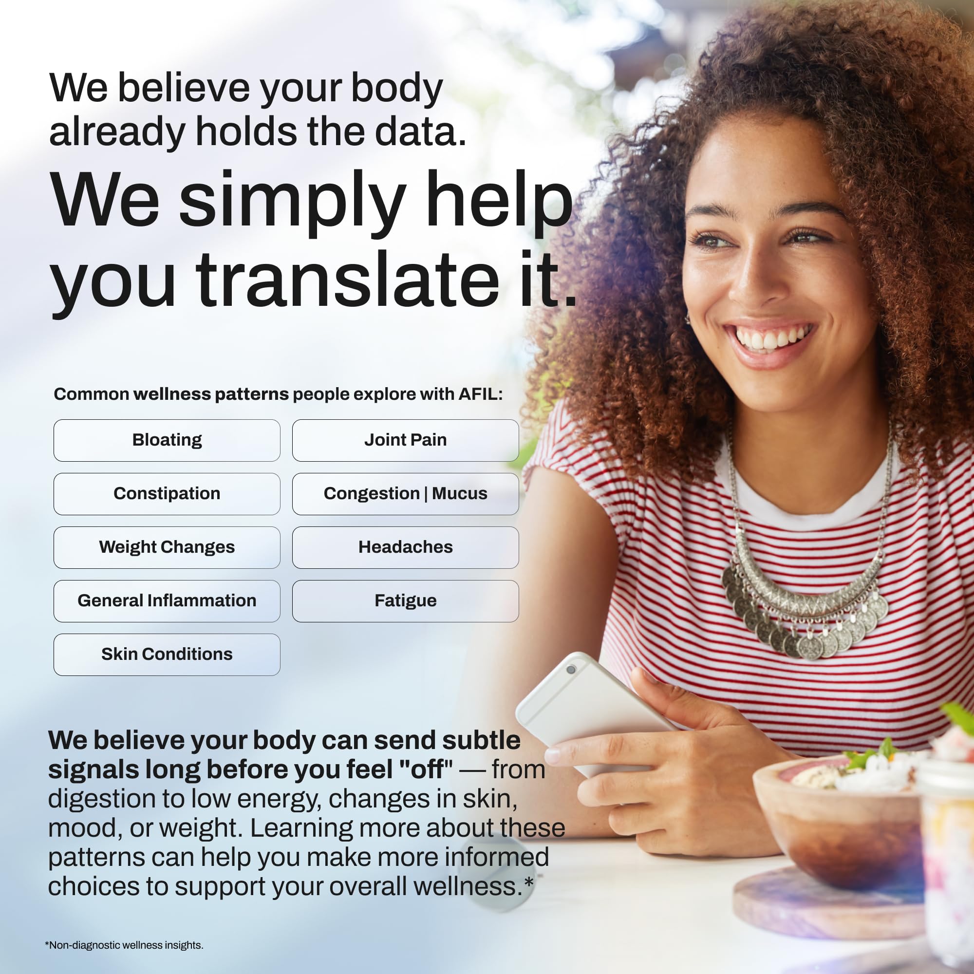 AFIL 1000+ snip hair: precise sample collection for personalized insights.