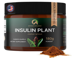 Afiyah Organic Costus Igneus powder bottle shows premium packaging for daily use