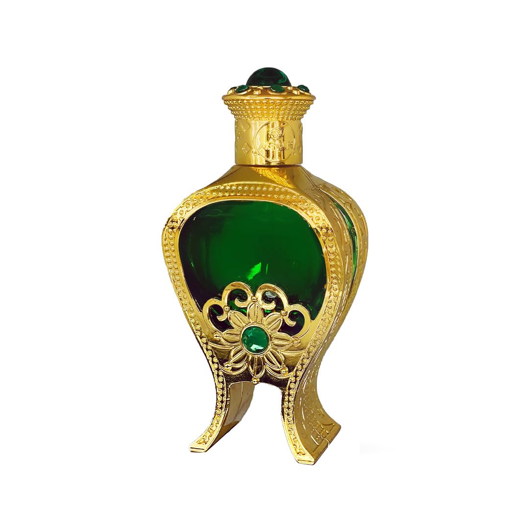 Afnan Zabarjad attar oil 25ml label close-up, premium packaging.
