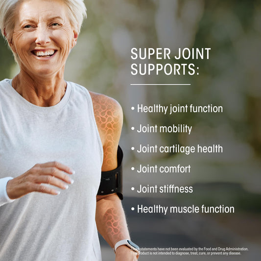 AFT Pharmaceuticals Super Joint sachets pack shows convenient packaging for on-the-go joint comfort