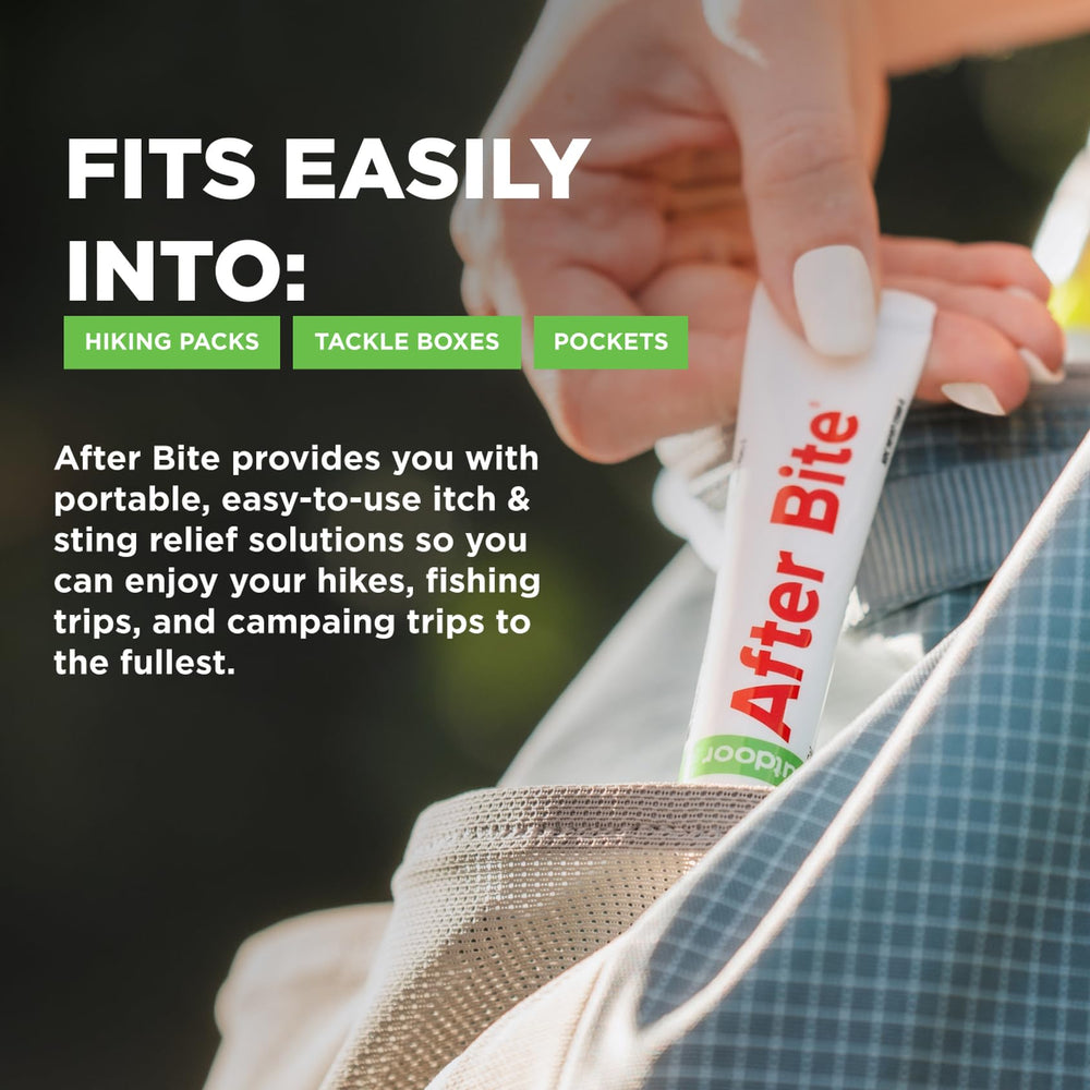After Bite Outdoor Formula label diphenhydramine highlights active ingredient.