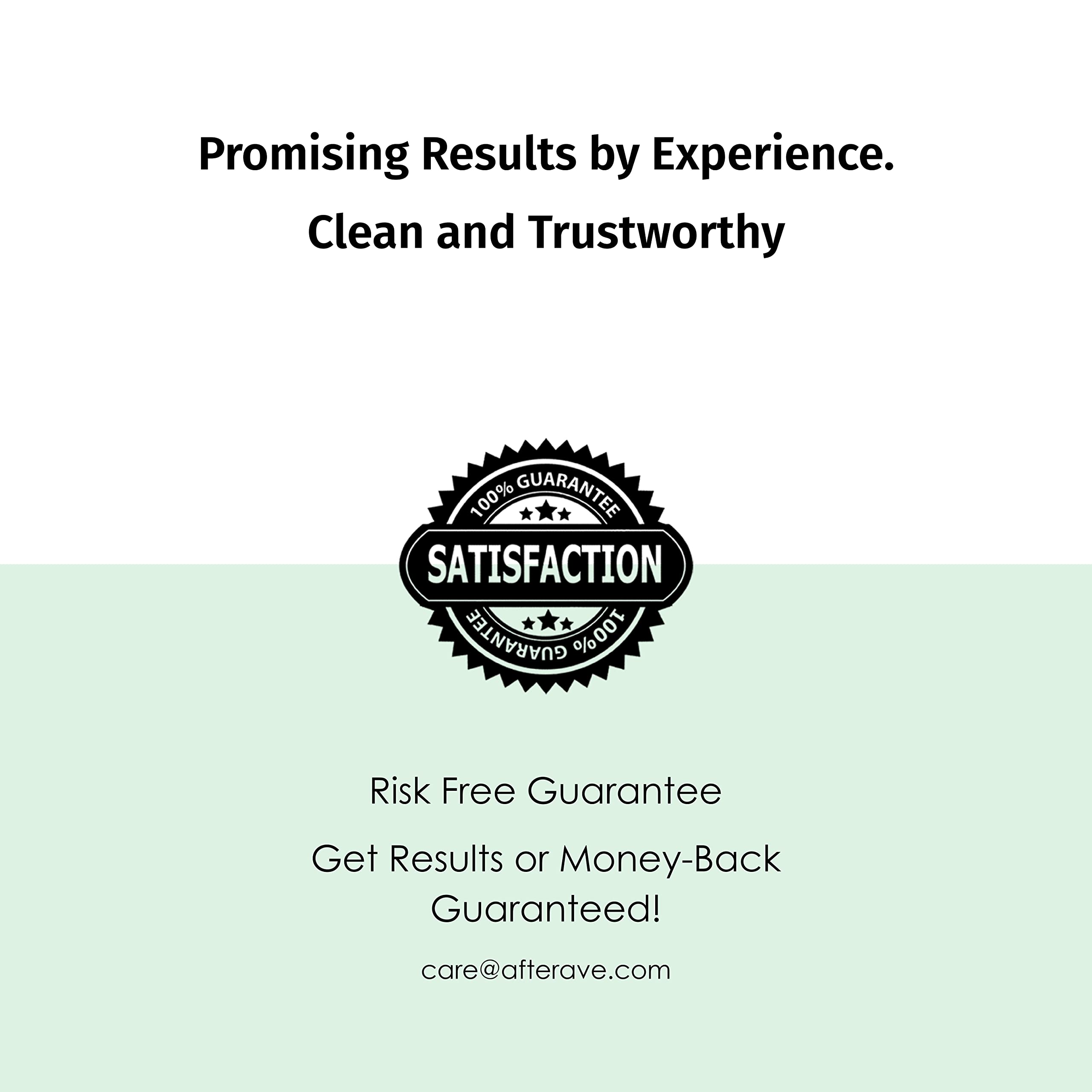 Afterave Essentials WeightMath lab-tested seal indicating quality with 20+ actives.