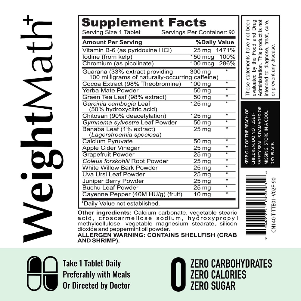 Afterave Essentials WeightMath probiotic system visible on packaging promotes gut balance.