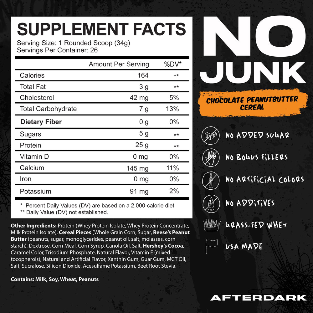 AfterDARK AfterBites pour bottle highlighting easy mixability for quick shakes