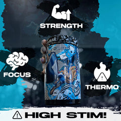 Before training, mix AFTERDARK INHUMAN Void for improved mind-muscle connection
