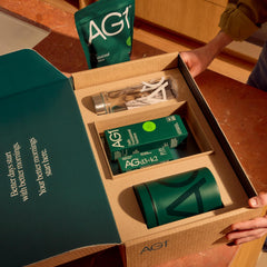 AG1 Vitamin D3 K2 drops on tongue for fast absorption.