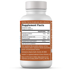 Ageless Male bottle pour demonstrating easy daily dosing