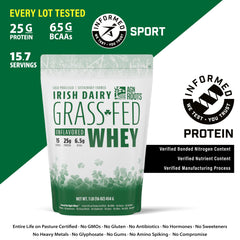 AGN Roots whey benefits visual, higher natural BCAAs per serving for workouts