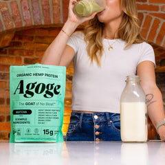 Agoge gluten free symbol icon reassures suitable fit for gluten sensitive diets.