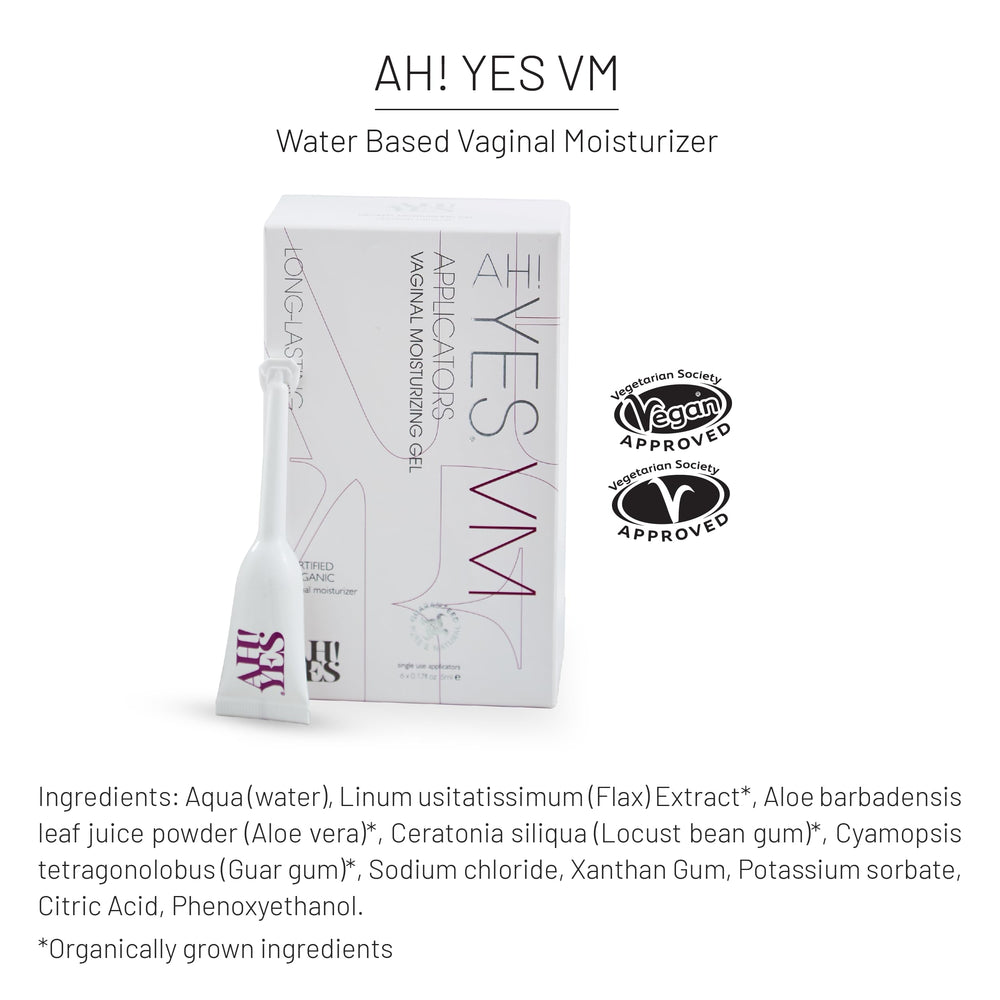 AH! YES VM organic ingredients emphasize natural rehydration.