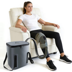 Aheamdear ice machine knee after surgery pump delivers steady cooling for comfort