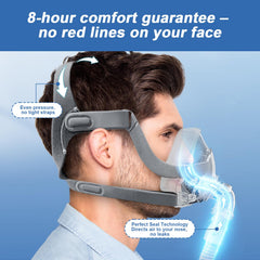 AIBUTI liquid silicone cushion delivers cloud-soft contact for a cushioned seal