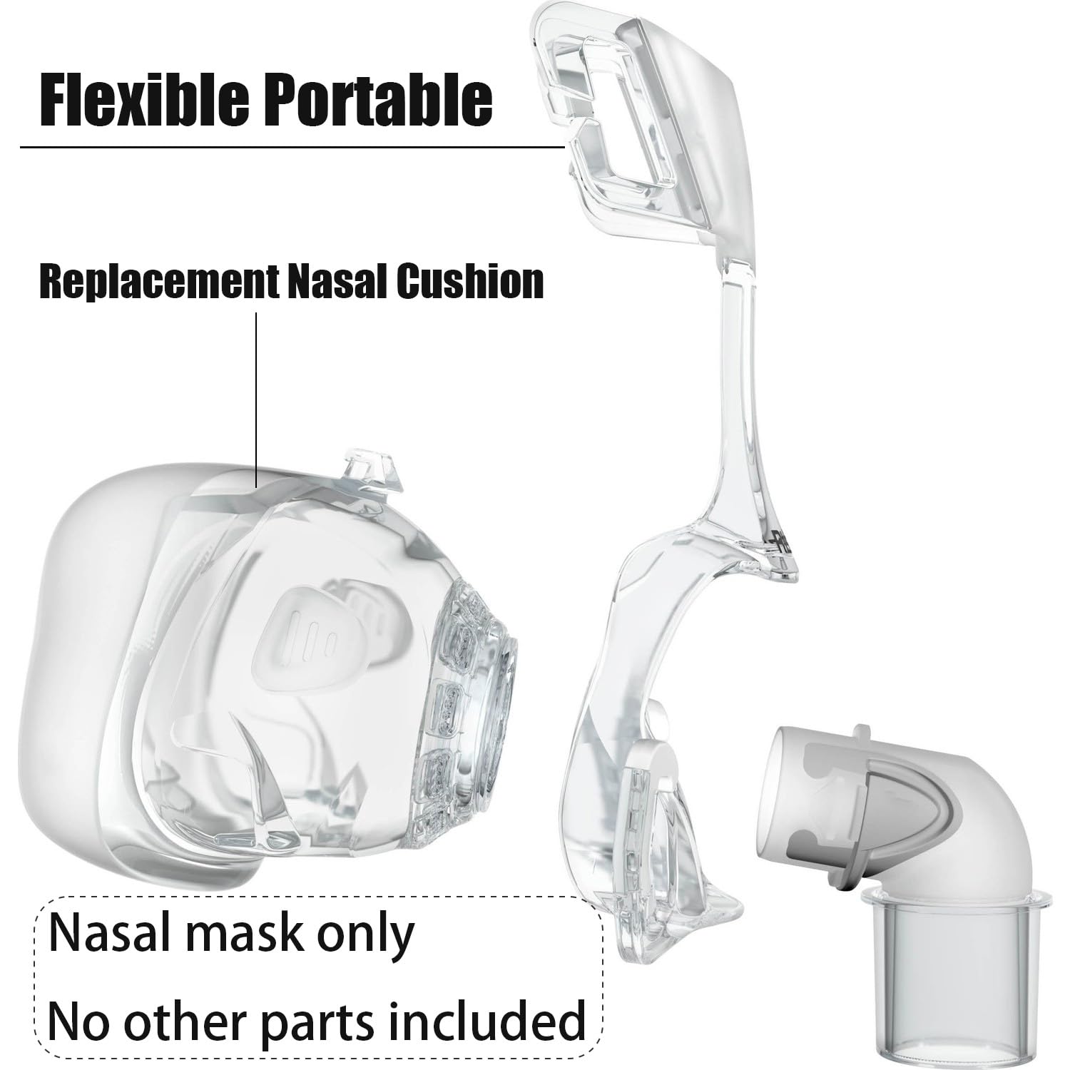 AICANMOU widened cushion design accommodates diverse facial features for better fit.