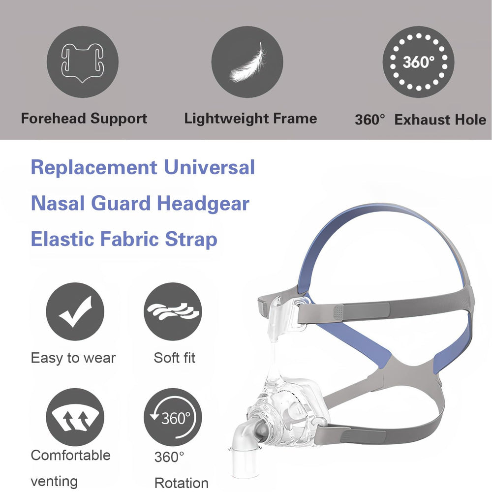 AICANMOU soft pull-resistant fabric headgear reduces wear while maintaining stability.