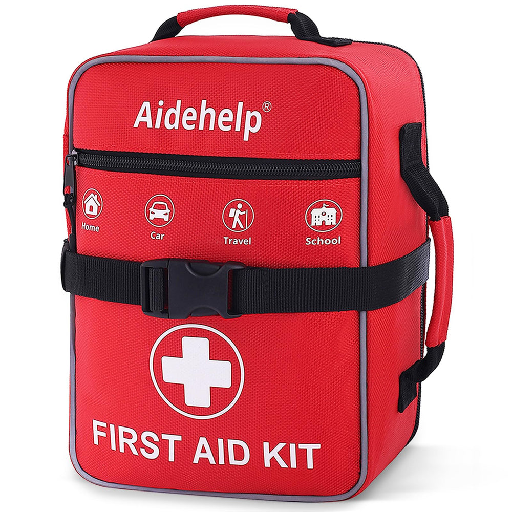 Aidehelp 520-piece kit organized bag for quick access during emergencies