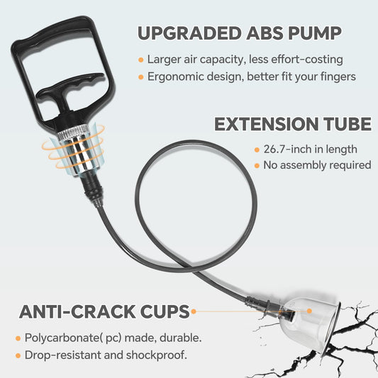 AIKOTOO cupping set six sizes to target different body areas