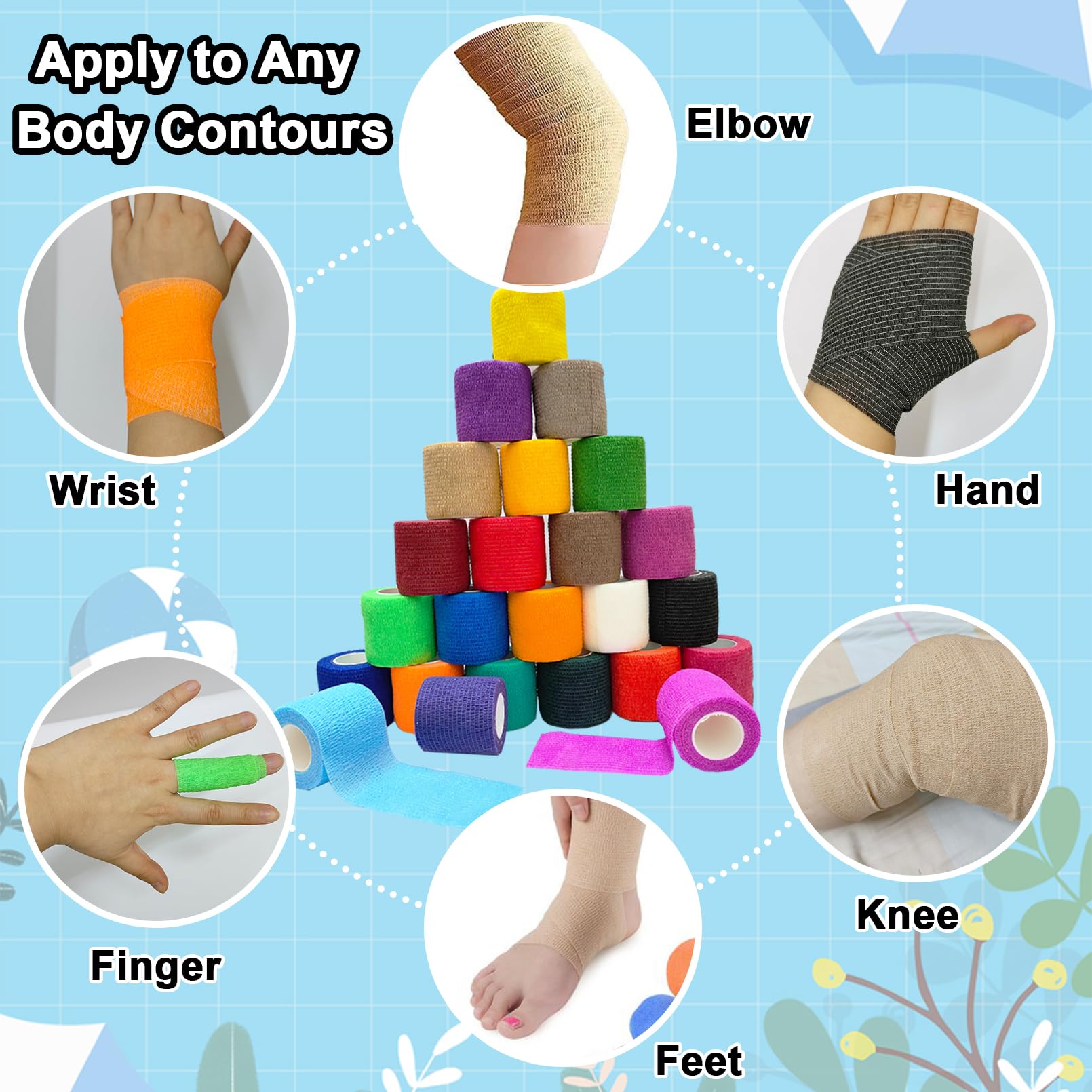 ailixinda bandage wrap offers gentle protection for pets during care