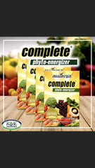 AIM Global Complete Phyto-Energizer bottle front view, showcasing a comprehensive daily nutrition blend