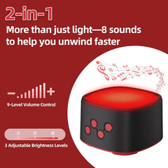 Aimmbiuty adjustable brightness controls mood from day to night.