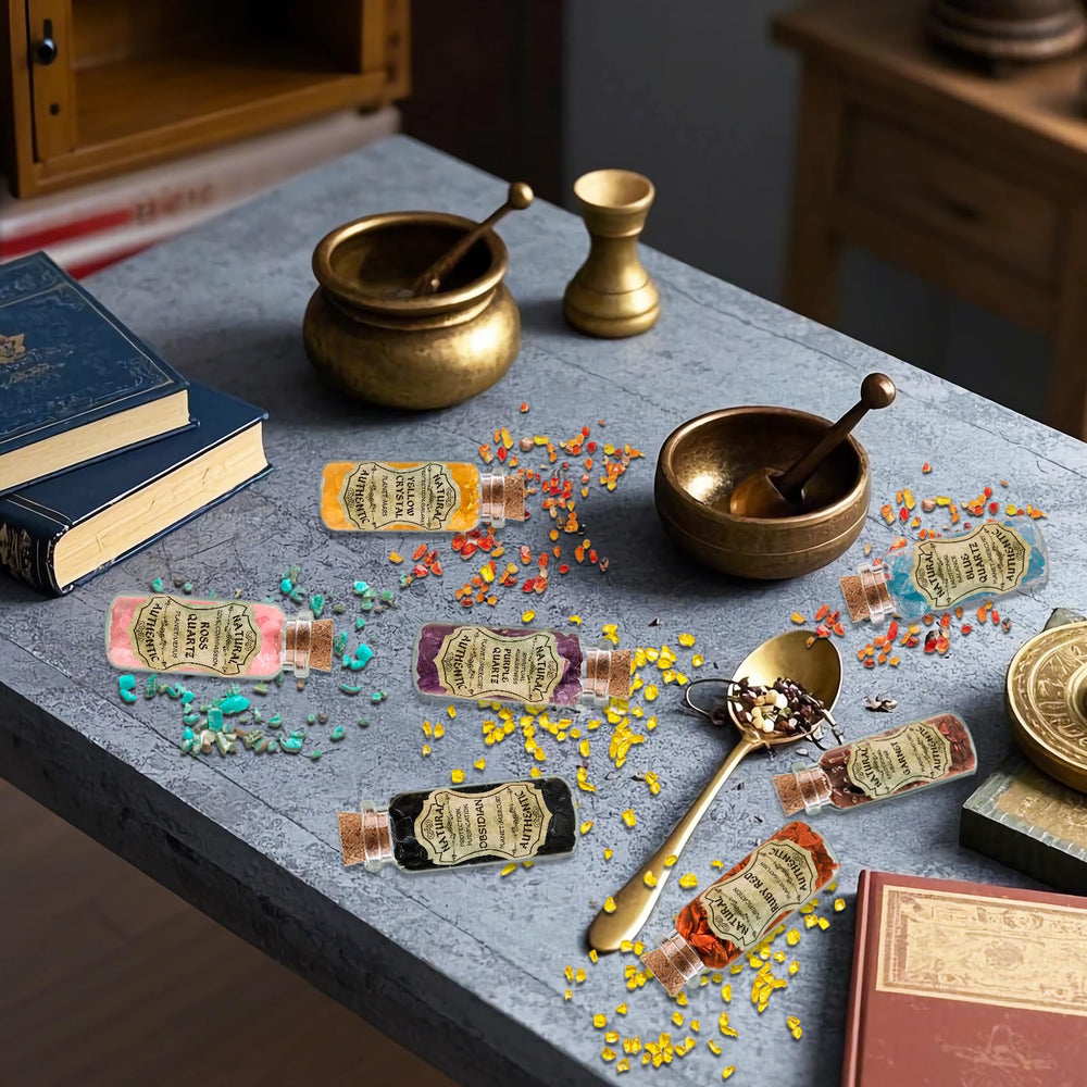 Ainswei dreamlike stone creating mystical ambiance in spell jars and altars