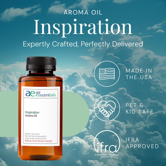 Air Esscentials diffuser oil bottle pour demonstrates long-lasting fragrance for diffusers