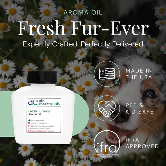 Air Esscentials Fresh Fur-Ever diffuser in action for pet-friendly ambiance
