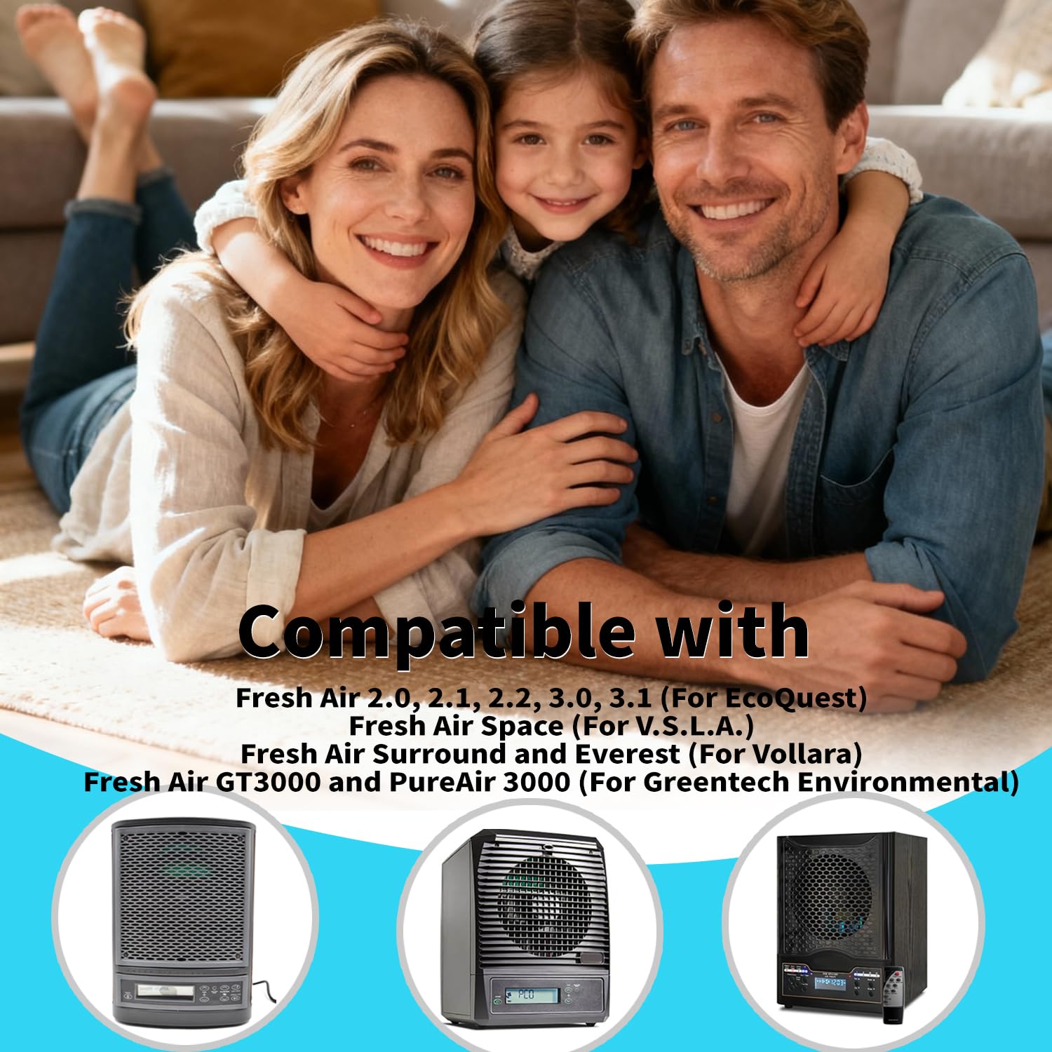 AirBaby purifier system in use demonstrating refreshed air in a living space
