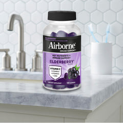 Bottle in hand, showcasing travel-friendly, on-the-go support.