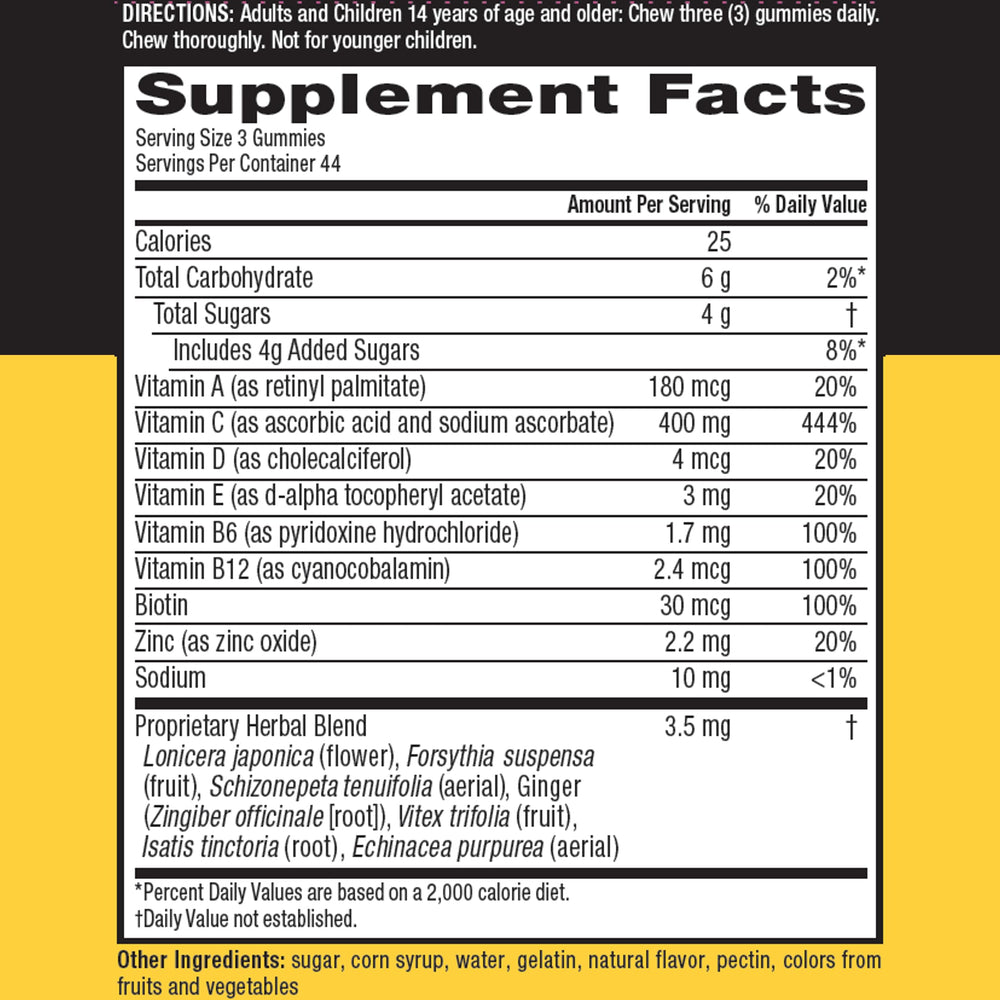 Airborne Immune Essentials family use gummies in a home setting.