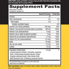 Airborne Immune Essentials family use gummies in a home setting.