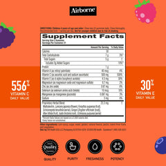 Airborne gluten-free packaging highlights kid-friendly formula.